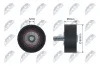 Umlenk-/F&uuml;hrungsrolle, Keilrippenriemen NTY RNK-CT-017