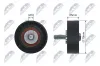 Umlenk-/F&uuml;hrungsrolle, Keilrippenriemen NTY RNK-CT-023