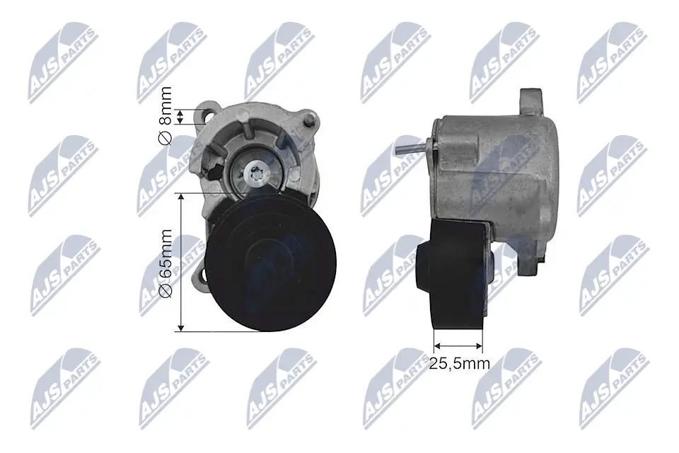 Spannrolle, Keilrippenriemen NTY RNK-CT-032
