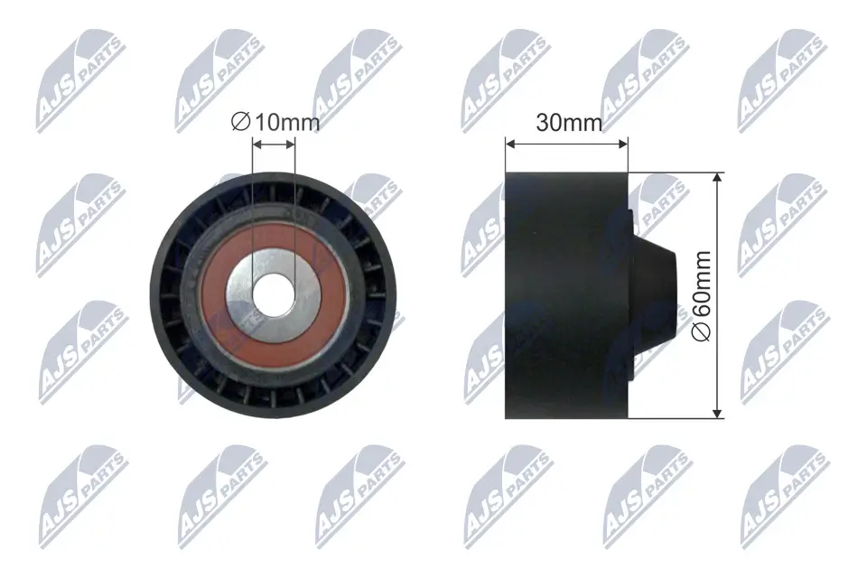 Spannrolle, Keilriemen NTY RNK-CT-042