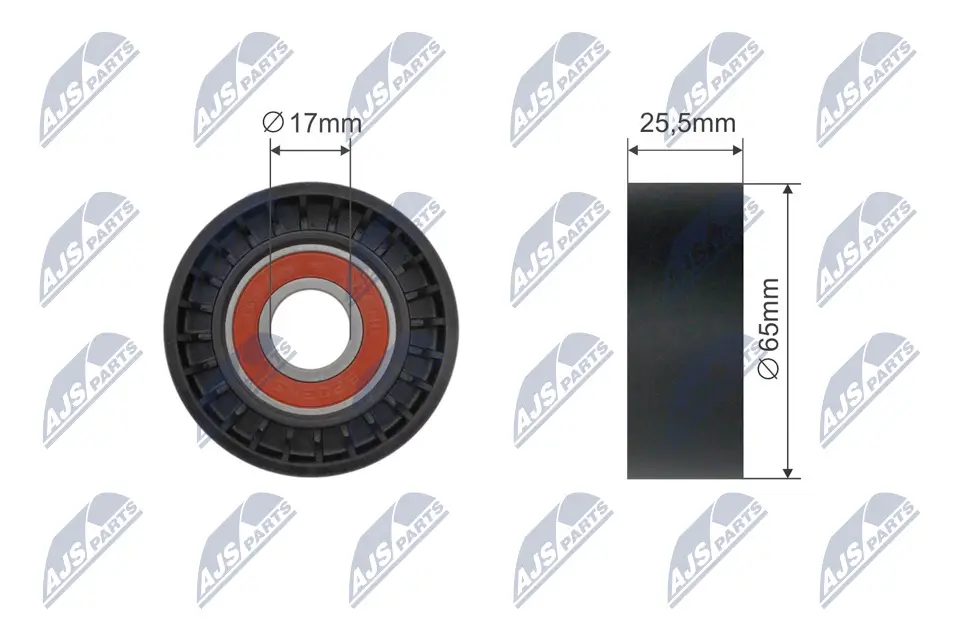 Spannrolle, Keilriemen NTY RNK-CT-044