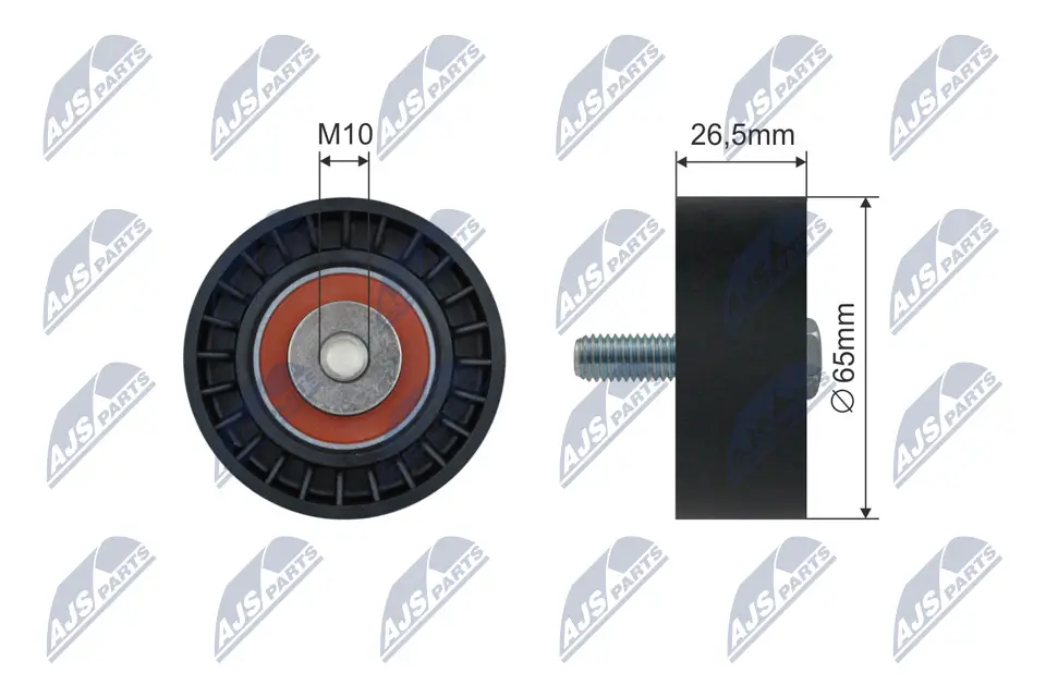 Spannrolle, Keilrippenriemen NTY RNK-CT-053
