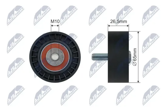 Spannrolle, Keilrippenriemen NTY RNK-CT-053 Bild Spannrolle, Keilrippenriemen NTY RNK-CT-053