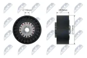 Spannrolle, Keilrippenriemen NTY RNK-CT-057