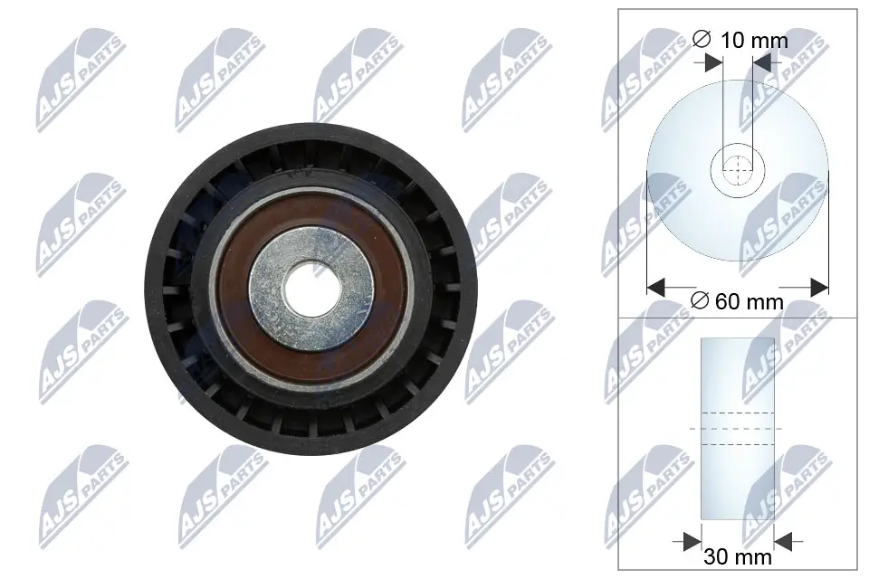 Umlenk-/Führungsrolle, Zahnriemen NTY RNK-CT-066