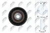 Umlenk-/F&uuml;hrungsrolle, Zahnriemen NTY RNK-CT-066