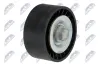 Umlenk-/F&uuml;hrungsrolle, Keilrippenriemen NTY RNK-DW-004