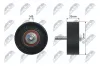 Umlenk-/F&uuml;hrungsrolle, Keilrippenriemen rechts links NTY RNK-FR-004
