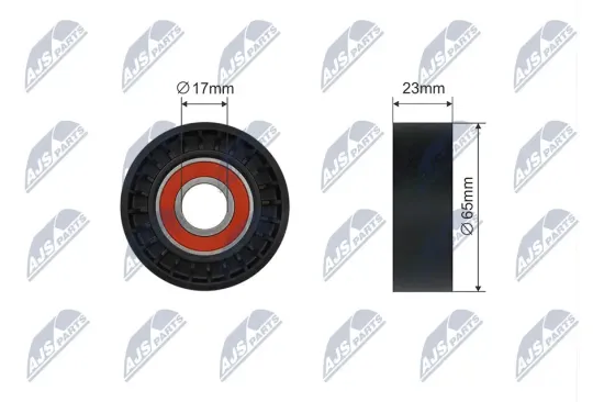 Spannrolle, Keilriemen NTY RNK-FR-039 Bild Spannrolle, Keilriemen NTY RNK-FR-039