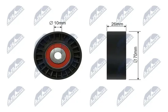 Spannrolle, Keilrippenriemen NTY RNK-FR-058 Bild Spannrolle, Keilrippenriemen NTY RNK-FR-058
