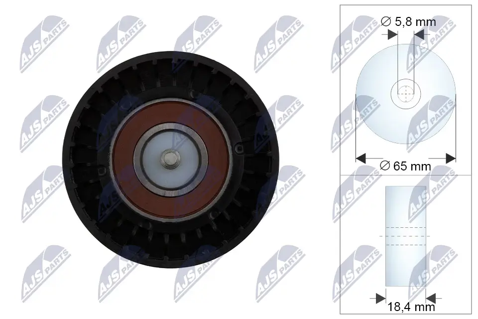 Spannrolle, Keilriemen NTY RNK-FR-072