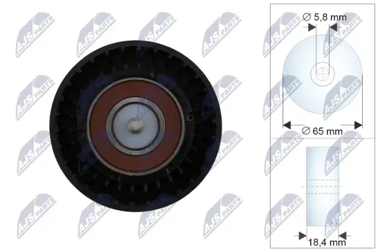 Spannrolle, Keilriemen NTY RNK-FR-072 Bild Spannrolle, Keilriemen NTY RNK-FR-072