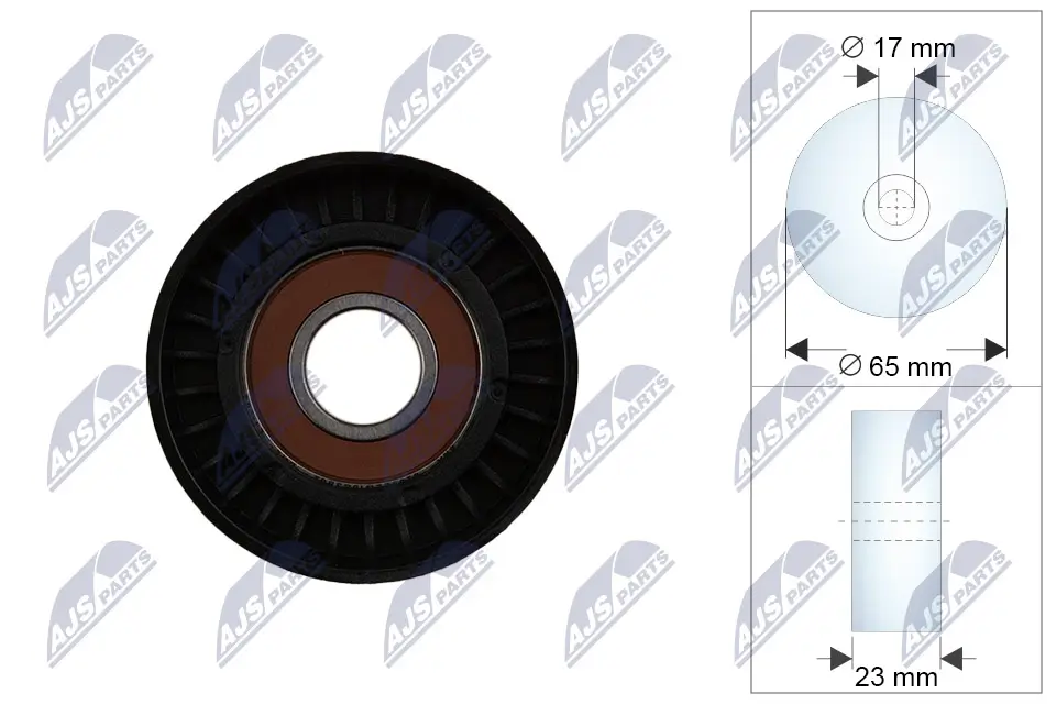 Spannrolle, Keilrippenriemen NTY RNK-FT-025