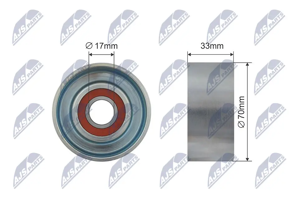Spannrolle, Keilrippenriemen NTY RNK-HD-014