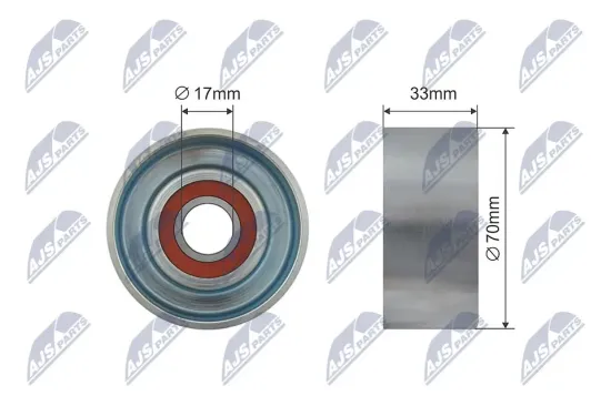 Spannrolle, Keilrippenriemen NTY RNK-HD-014 Bild Spannrolle, Keilrippenriemen NTY RNK-HD-014