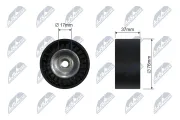 Spannrolle, Keilrippenriemen NTY RNK-HD-024