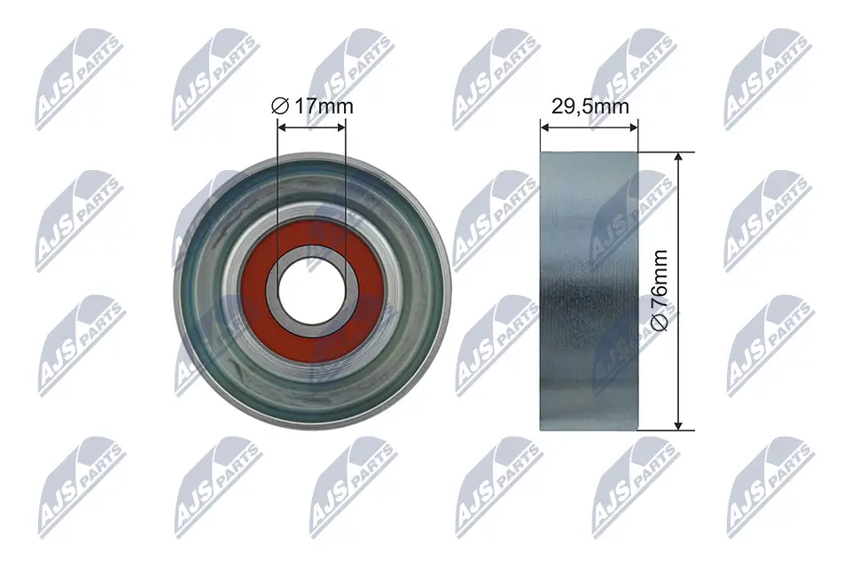 Spannrolle, Keilrippenriemen NTY RNK-HD-025