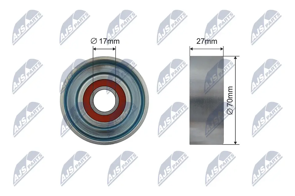 Spannrolle, Keilrippenriemen NTY RNK-HD-026