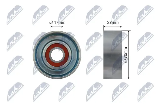 Spannrolle, Keilrippenriemen NTY RNK-HD-026 Bild Spannrolle, Keilrippenriemen NTY RNK-HD-026
