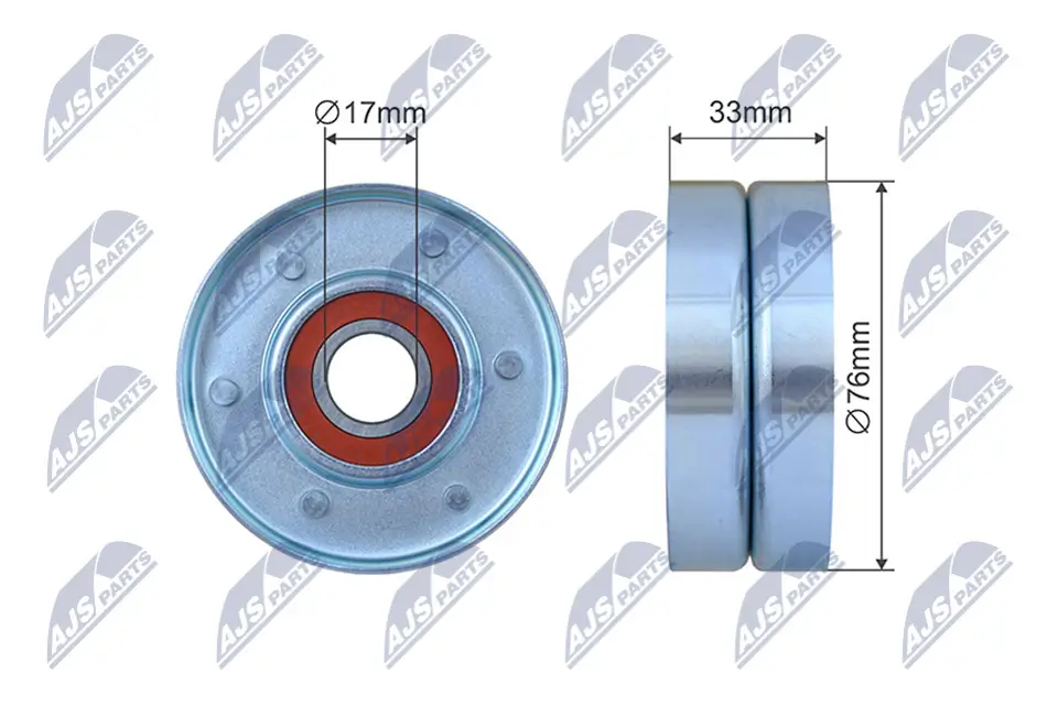 Spannrolle, Keilrippenriemen NTY RNK-HD-029