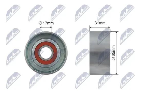 Spannrolle, Keilrippenriemen NTY RNK-HY-001 Bild Spannrolle, Keilrippenriemen NTY RNK-HY-001