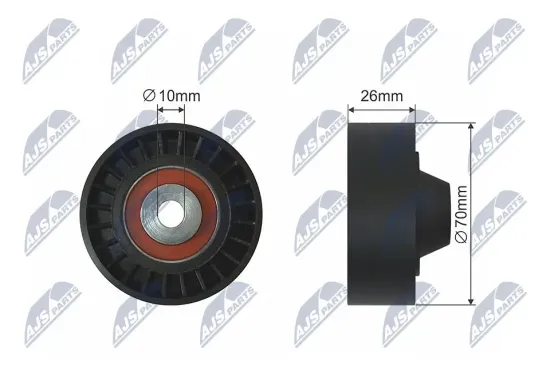 Umlenk-/Führungsrolle, Keilrippenriemen NTY RNK-HY-514 Bild Umlenk-/Führungsrolle, Keilrippenriemen NTY RNK-HY-514