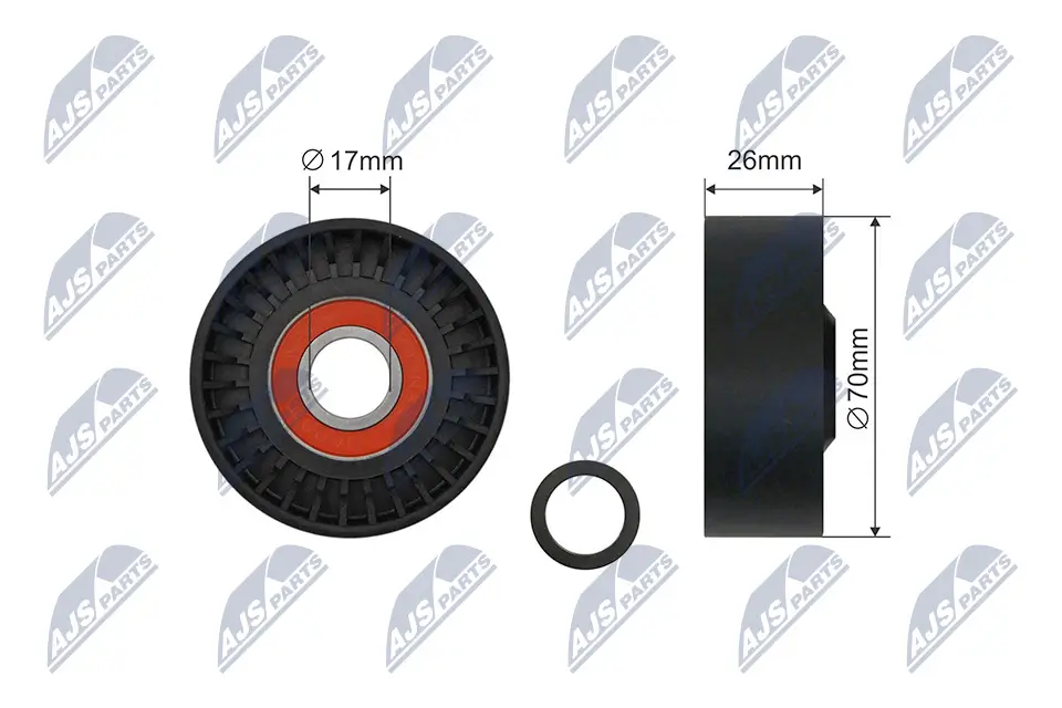 Spannrolle, Keilriemen NTY RNK-HY-518