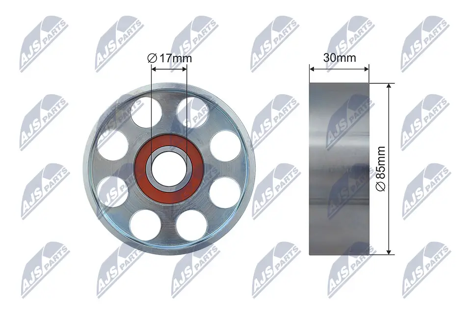 Spannrolle, Keilrippenriemen NTY RNK-LR-014