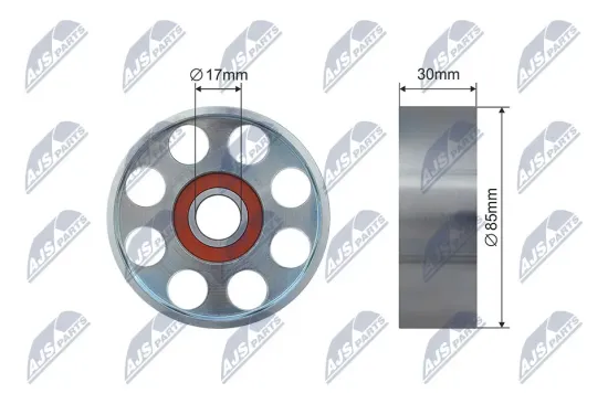 Spannrolle, Keilrippenriemen NTY RNK-LR-014 Bild Spannrolle, Keilrippenriemen NTY RNK-LR-014