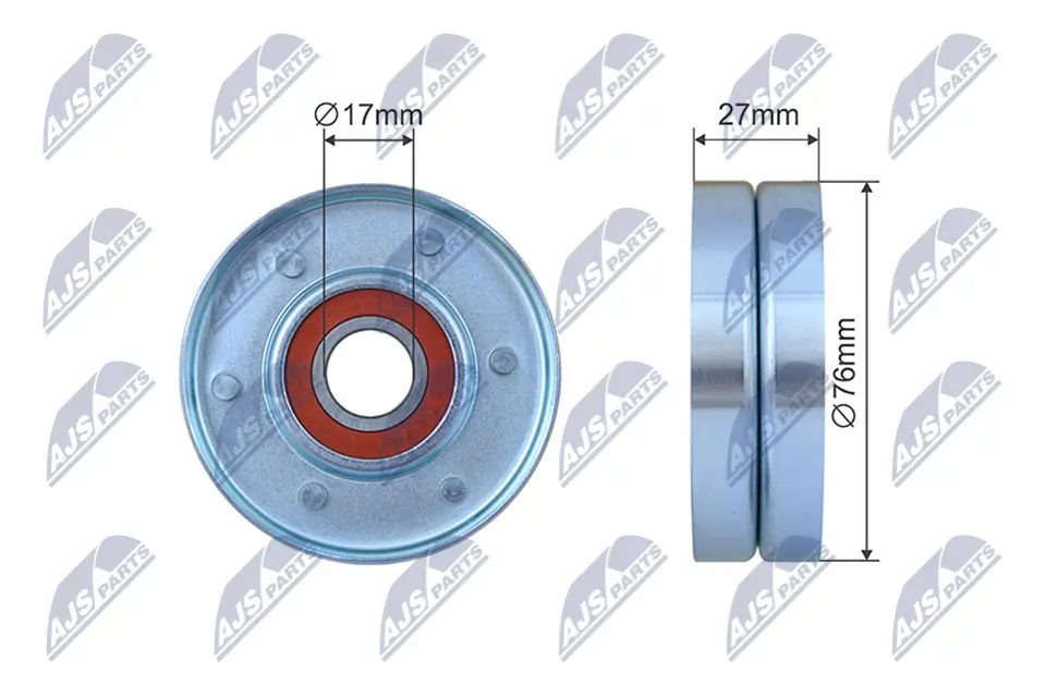Spannrolle, Keilrippenriemen NTY RNK-LR-018