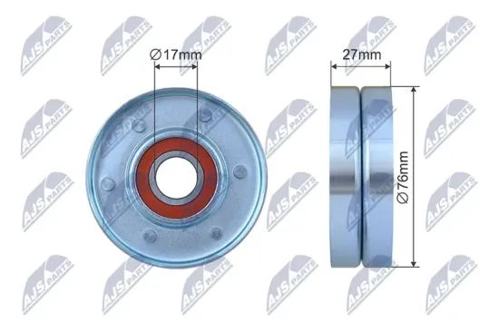 Spannrolle, Keilrippenriemen NTY RNK-LR-018 Bild Spannrolle, Keilrippenriemen NTY RNK-LR-018