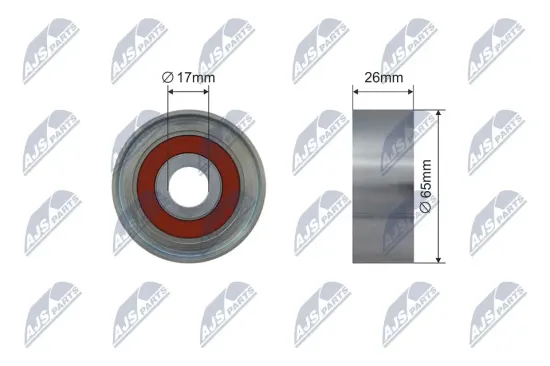 Spannrolle, Keilriemen NTY RNK-ME-015 Bild Spannrolle, Keilriemen NTY RNK-ME-015