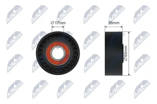 Umlenk-/Führungsrolle, Keilriemen NTY RNK-ME-023 Bild Umlenk-/Führungsrolle, Keilriemen NTY RNK-ME-023