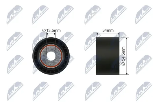 Umlenk-/Führungsrolle, Keilriemen NTY RNK-ME-026 Bild Umlenk-/Führungsrolle, Keilriemen NTY RNK-ME-026