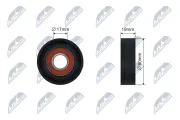 Spannrolle, Keilrippenriemen NTY RNK-ME-041