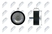 Spannrolle, Keilrippenriemen NTY RNK-ME-050
