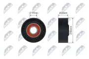 Spannrolle, Keilrippenriemen NTY RNK-ME-053