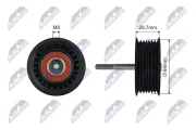 Spannrolle, Keilrippenriemen NTY RNK-ME-056