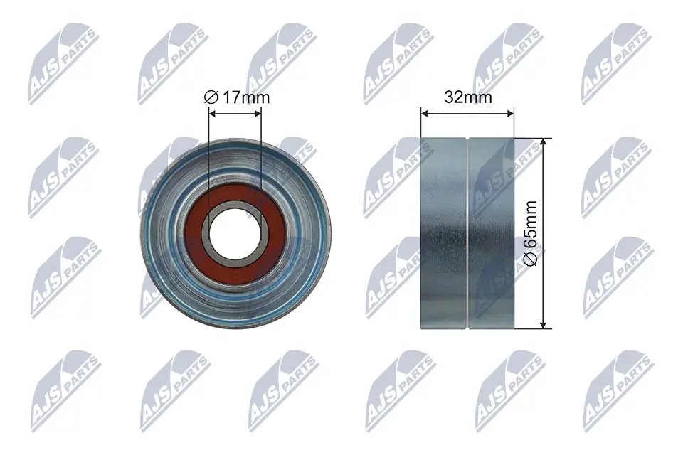 Spannrolle, Keilrippenriemen NTY RNK-ME-060