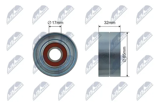 Spannrolle, Keilrippenriemen NTY RNK-ME-060 Bild Spannrolle, Keilrippenriemen NTY RNK-ME-060