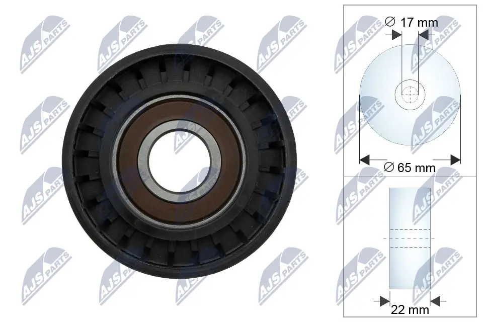 Spannrolle, Keilrippenriemen NTY RNK-ME-086