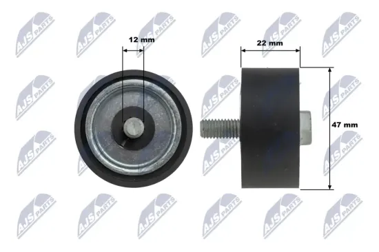 Umlenk-/Führungsrolle, Keilrippenriemen NTY RNK-ME-087 Bild Umlenk-/Führungsrolle, Keilrippenriemen NTY RNK-ME-087