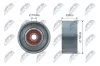 Umlenk-/F&uuml;hrungsrolle, Keilrippenriemen NTY RNK-NS-022