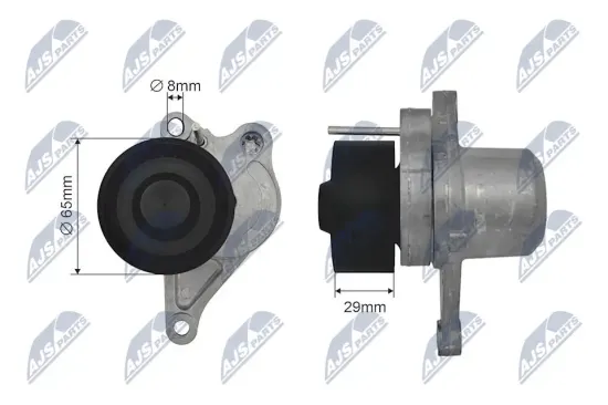 Spannrolle, Keilrippenriemen NTY RNK-NS-036 Bild Spannrolle, Keilrippenriemen NTY RNK-NS-036
