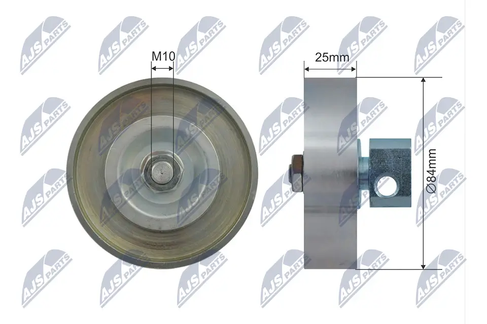 Spannrolle, Keilrippenriemen NTY RNK-NS-042
