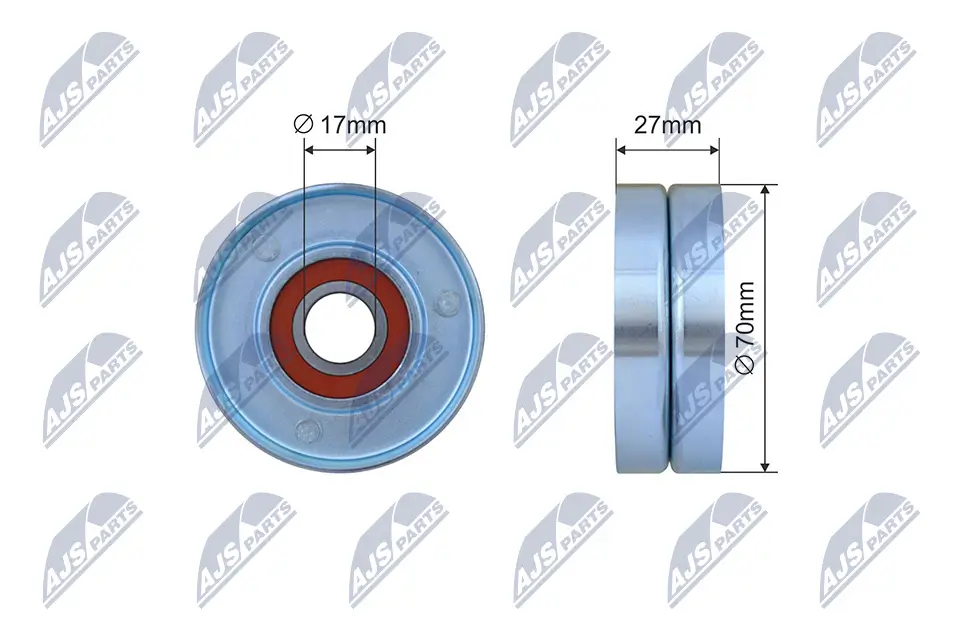 Spannrolle, Keilrippenriemen NTY RNK-NS-044
