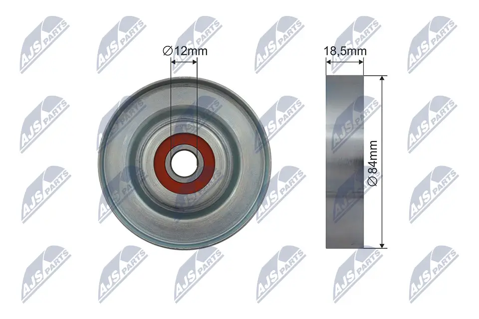 Spannrolle, Keilrippenriemen NTY RNK-NS-047