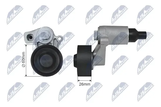 Spannrolle, Keilrippenriemen NTY RNK-PE-004 Bild Spannrolle, Keilrippenriemen NTY RNK-PE-004