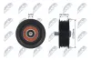 Umlenk-/F&uuml;hrungsrolle, Keilrippenriemen NTY RNK-PL-011