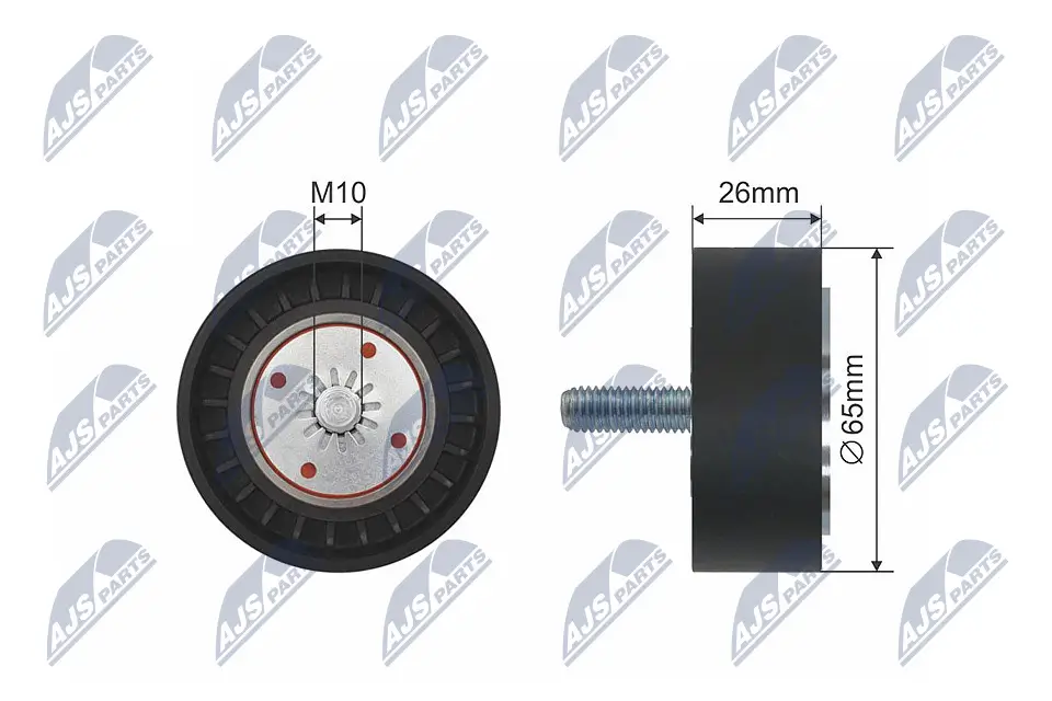 Spannrolle, Keilrippenriemen NTY RNK-PL-028